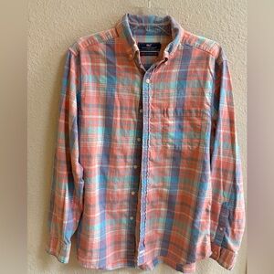 Vineyard Vines men’s Plaid Button-Down Shirt Murray shirt size M